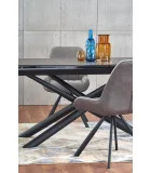 CAPELLO FOLDING TABLE, TABLE TOP - DARK GRAY, LEGS - BLACK order